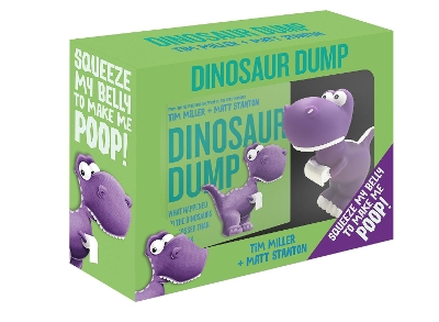 Dinosaur Dump Boxed Set (Book and Dinosaur Toy) by Tim Miller