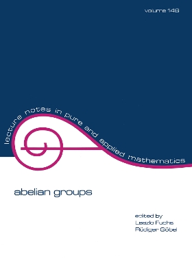 Abelian Groups by Laszlo Fuchs