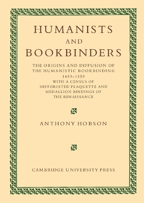 Humanists and Bookbinders book