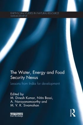 Water, Energy and Food Security Nexus book