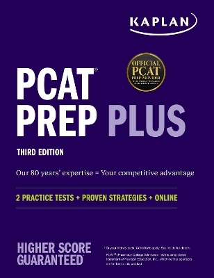 PCAT Prep Plus: 2 Practice Tests + Proven Strategies + Online book
