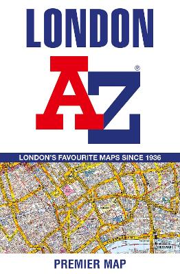 London A-Z Premier Map book