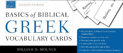 Basics of Biblical Greek Vocabulary Cards: Second Edition by William D Mounce