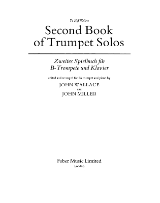 The 2nd Book of Trumpet by John Wallace