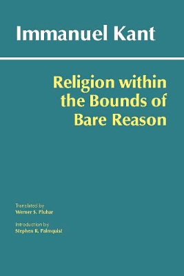 Religion within the Bounds of Bare Reason by Immanuel Kant