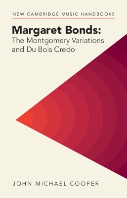 Margaret Bonds: The Montgomery Variations and Du Bois Credo book