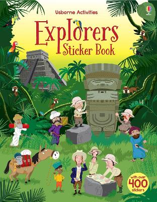 Explorers Sticker Book book