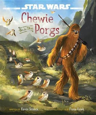 Star Wars: The Last Jedi Chewie and the Porgs by Kevin Shinick