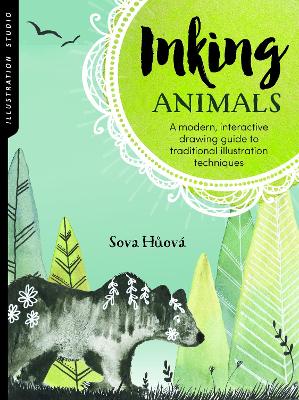Illustration Studio: Inking Animals book