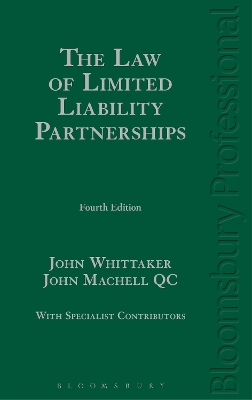 Law of Limited Liability Partnerships by John Machell