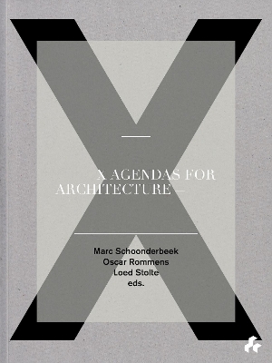 X Agendas for Architecture book