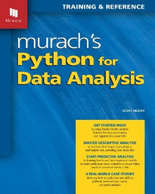 Murach's Python for Data Analysis book