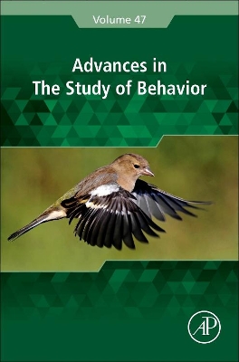 Advances in the Study of Behavior by John C. Mitani