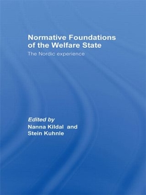 Normative Foundations of the Welfare State book