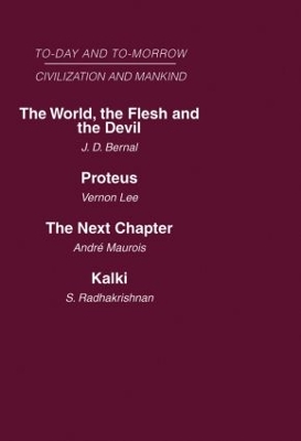 Today and Tomorrow Mankind and Civilization book