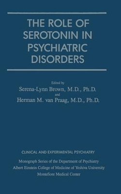 Role of Serotonin in Psychiatric Disorders book