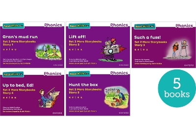 Read Write Inc. Phonics: Purple Set 2 More Storybooks (Mixed Pack of 5) book
