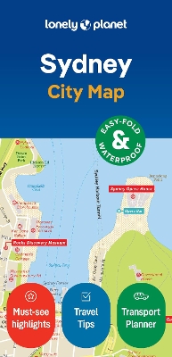 Lonely Planet Sydney City Map book