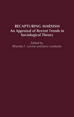 Recapturing Marxism book