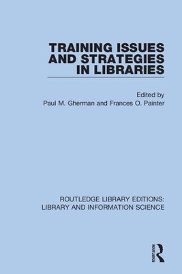 Training Issues and Strategies in Libraries book