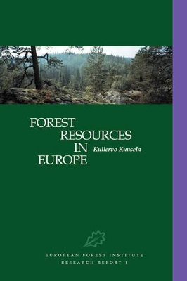 Forest Resources in Europe 1950-1990 book