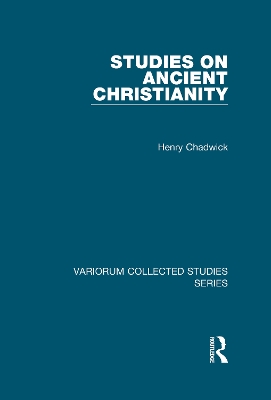 Studies on Ancient Christianity book