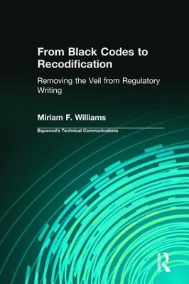 From Black Codes to Recodification by Miriam Williams