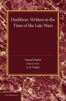 Hudibras book