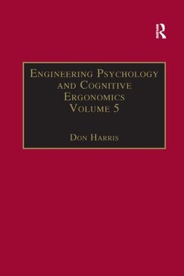Engineering Psychology and Cognitive Ergonomics book