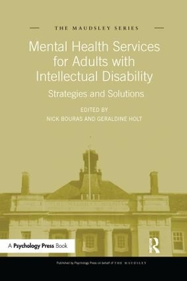 Mental Health Services for Adults with Intellectual Disability by Nick Bouras
