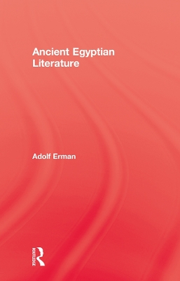 Ancient Egyptian Literature book