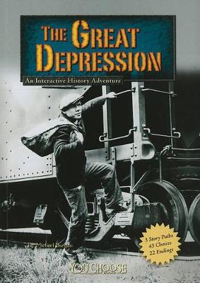 Great Depression: An Interactive History Adventure book