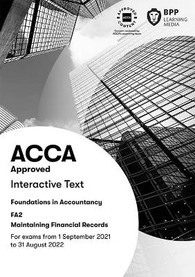 FIA Maintaining Financial Records FA2: Interactive Text book