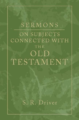 Sermons on Subjects Connected with the Old Testament book