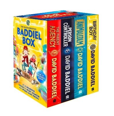 The Blockbuster Baddiel Box (The Person Controller, The Parent Agency, AniMalcolm, Birthday Boy) book
