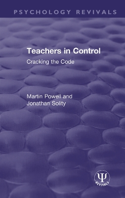 Teachers in Control: Cracking the Code book