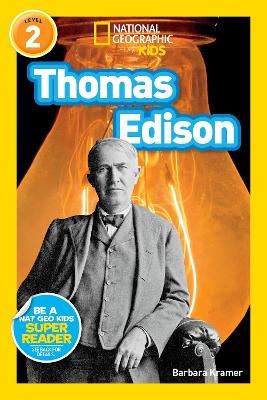 Nat Geo Readers Thomas Edison Lvl 2 book