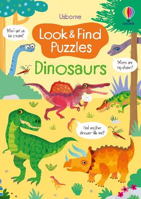 Look and Find Puzzles Dinosaurs book