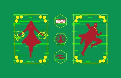 Marvel: The Tiny Book of Scarlet Witch and Vision book