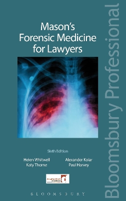 Mason's Forensic Medicine for Lawyers book