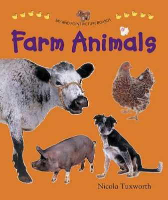 Say and Point Picture Boards: Farm Animals book