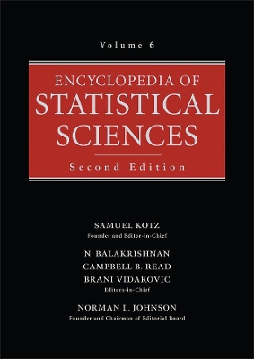 Encyclopedia of Statistical Sciences by Samuel Kotz