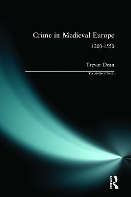 Crime in Medieval Europe book