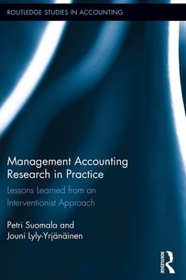 Management Accounting Research in Practice by Petri Suomala