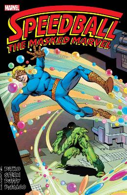 Speedball: The Masked Marvel book