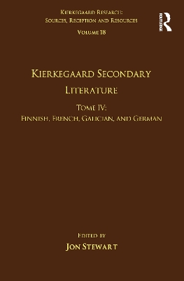 Kierkegaard Secondary Literature book