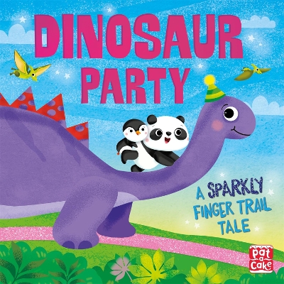 Finger Trail Tales: Dinosaur Party book
