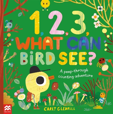 1, 2, 3, What Can Bird See?: A peep-through counting adventure book