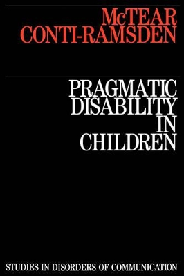 Pragmatic Disability in Children book