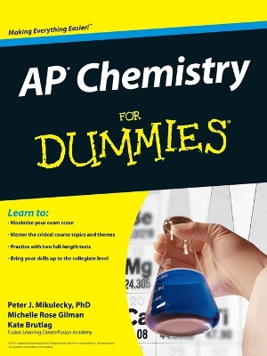 AP Chemistry For Dummies book